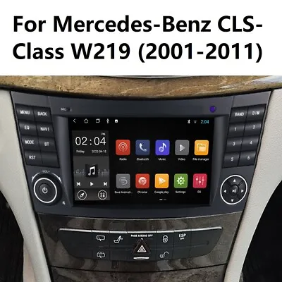 For Mercedes-Benz E-Class W211 2002-2009 Android Auto CarPlay GPS DAB BT Sat Nav • £161.49