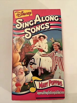 Vintage Disney Sing Along Songs I Love To Laugh VHS Volume Nine 9  #1029 • $11.99