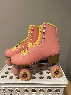 Impala Women’s Roller Skates New Size 5 Pink/Yellow #3238 Rollerskates Quad • $45.49