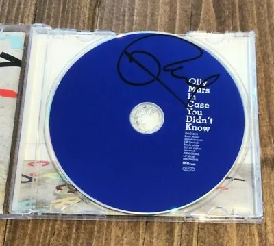Rare Olly Murs Signed 'in Case You Didn't Know' Cd • £5.50