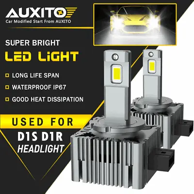 AUXITO D1S LED Xenon Headlight Light Bulbs Replacement For BMW Audi VW USA EOA • $52.99