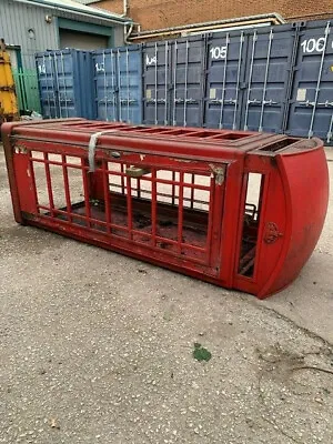 Vintage  K6 Red  Telephone Box Tudor Crown Relisted Due Idiot Doing Buy It Now • £2650