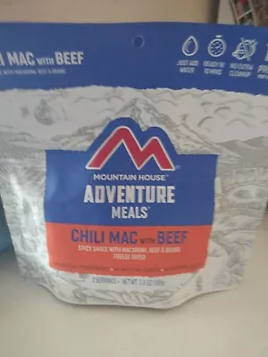 Mountain House Freeze Dried Adventure Meal Camping Survival Food Chili Mac! • $10