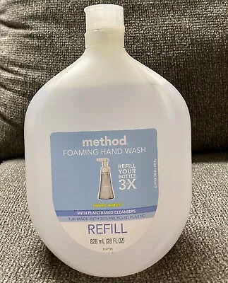 Method Sweet Water Scent Foam Hand Soap Refill 28 Oz Plant Based Biodegradable • $15.99