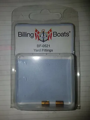 BILLING BOATS - BF-0521 Yard Fitting (2) 4 X 7mm BRAND NEW • $6