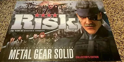 Rare Metal Gear Solid Risk Board Game 2011 - Complete Collectors Edition • $45