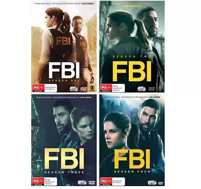 FBI COMPLETE Season 1 2 3 & 4 DVD : NEW • $174.96