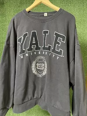 Unisex HM Yale University Sweatshirt Navy Size XL • $9