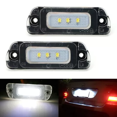 OE-Fit 3W Full LED License Plate Light Kit For Mercedes ML M GL R Class Diesel • $17.99