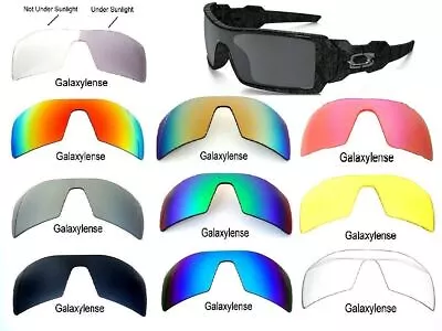 $6.98 • Buy Galaxy Replacement Lenses For Oakley Oil Rig Sunglasses Multi-Color Polarized