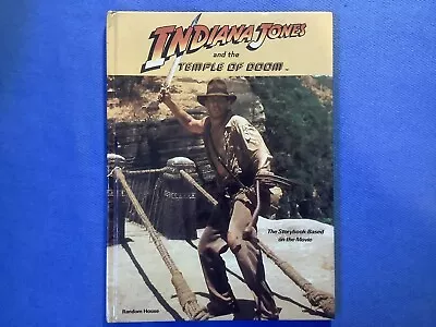 Indiana Jones And The Temple Of Doom Storybook Based On The Film 1984 • $16.95