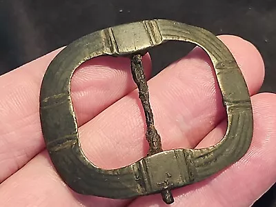 £85 • Buy Post Medieval 13/14 Hundreds Bronze/iron Buckle. Please See Description. LA7p