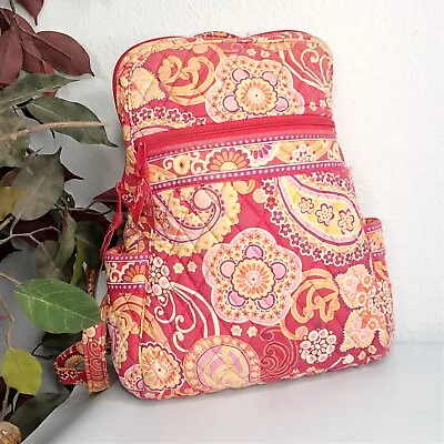 Vera Bradley Raspberry Fizz Pink Quilted Backpack • $9.79