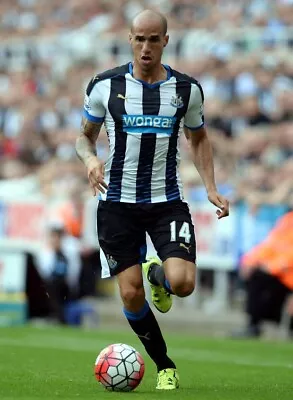 Newcastle Match Worn Home Shirt 14 Obertan Manchester United • £149.99