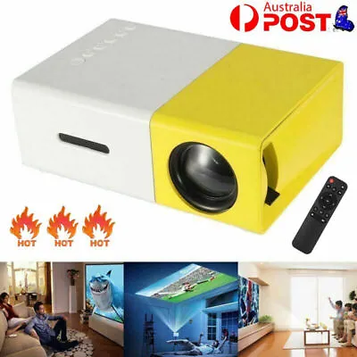 $52.99 • Buy Mini Projector HDMI- USB LED HD- 1080P Cinema Portable Pocket Projector Party