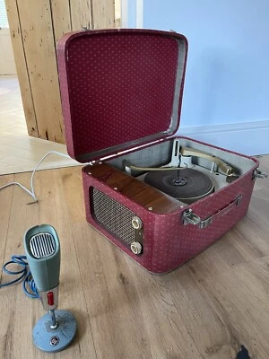 £50 • Buy Vintage 1950s Record Player/turntable Fidelity HFI 5645 Paul McCartney Museum