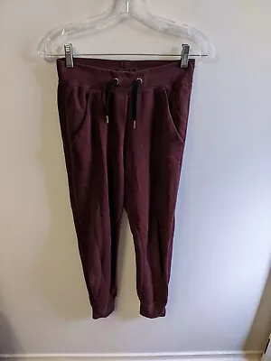 Nike Pants Womens Size Extra Small Red Tracksuit Bottoms Casual Joggers Adults • $15