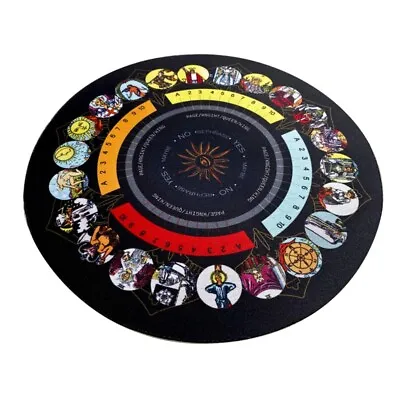 Tarot  Tablecloth Magic Altar Table Cloth Divination Astrology Divination Round • £5.58