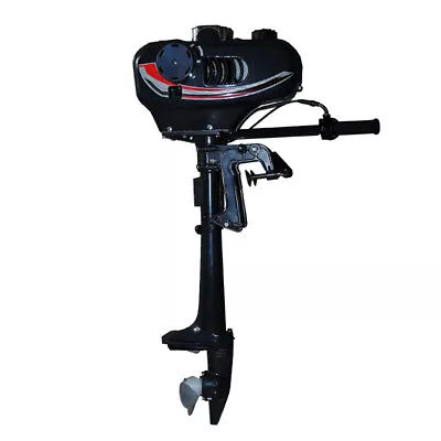 3.5-7-HP 2/4-Stroke Outboard Motor Fishing Boat Engine Water/Air Cooling System • $220