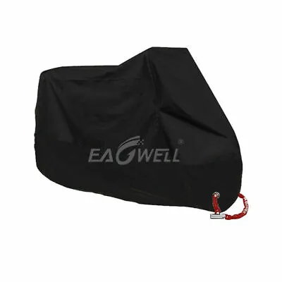 3XL Motorcycle Cover Waterproof Outdoor Bike Rain Dust UV Protector Extra Large • $20.99