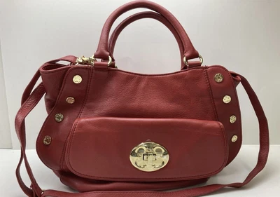 $20 • Buy Emma Fox Red Leather Satchel