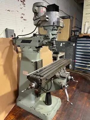 BRIDGEPORT Series I 2 HP Variable Speed Vertical Ram Type Milling Machine • $9950