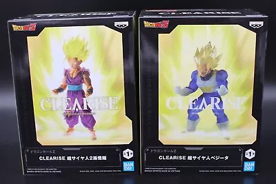 Banpresto Dragon Ball Z Clearise Super Saiyan 2 SON GOHAN & SS VEGETA Figure Set • $45