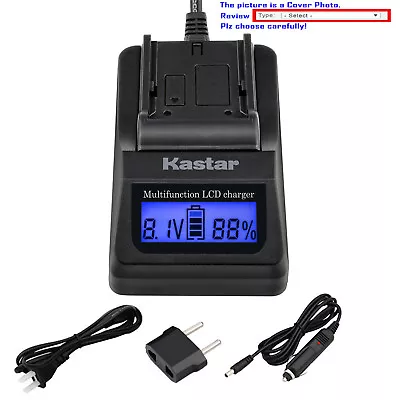 Kastar Battery LCD Fast Charger For Samsung SB-L160 & Samsung VP-L650 Camcorder • $49.99