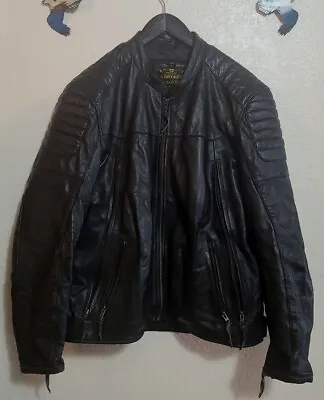Cortech Boulevard Collective The Marquee Street Leather Motorcycle Jacket XL • $150