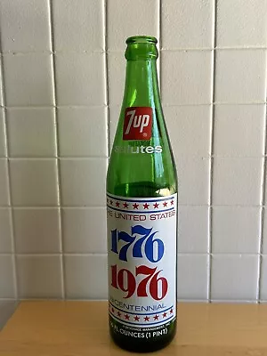 7UP BICENTENNIAL GLASS BOTTLE Vintage • $20