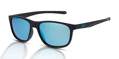 O'Neill ONS-9025 2.0 Men's Sunglasses 104P Matte Black/Blue/blue Mirror • $100.94