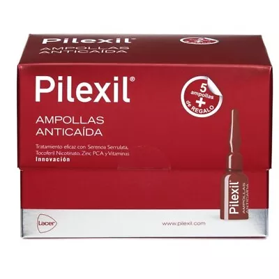 PILEXIL 20 Ampoules Hair Loss Growth ( +5 Ampoules Free) 20=15+5 FRESH STOCK NEW • $59.90