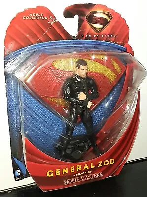 Man Of Steel Superman [GENERAL ZOD IN SHACKELS] Mattel 6  Figure Movie Masters • $25