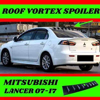 $80 • Buy Vortex Generator Roof Fin Spoiler For Mitsubishi Lancer 2007-2017 CJ/CF