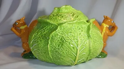 Vintage Stuffed Cabbage Soup Tureen Covered Bowl By Gloria Vanderbilt • $31.99