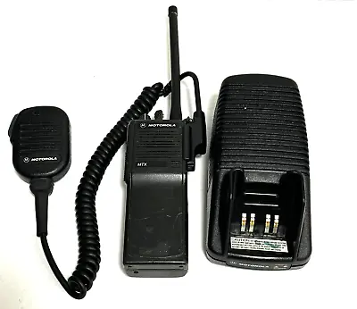 Motorola Mtx 8000 Portable Handheld Two Way Fm Radio H01ucc6db3an • $56.95