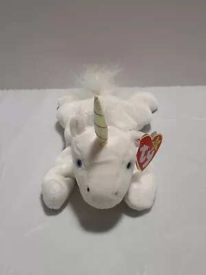 TY Original Beanie Baby Mystic The Unicorn 1993 With Tag 8 Inches Long • $7