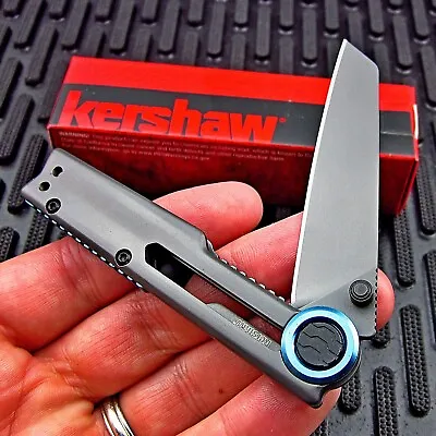 Kershaw Decibel Framelock 8Cr13MoV Blade Everyday Carry EDC Folding Pocket Knife • $3.25