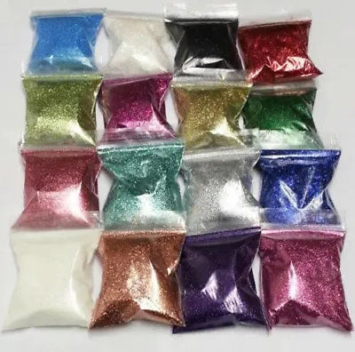 Premium Bag Of .008 Fine Glitter For Floristry Crafts And Nail Art - Rockstar • £2.69