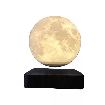 £59.99 • Buy Magnetic Levitating Moon Room Lamp 3 Colours Night Spinning Moon Gift 