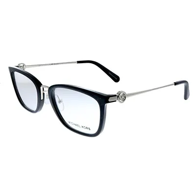 New Michael Kors Captiva MK 4054 3005 Black Plastic & Metal Eyeglasses 52mm • $59.13