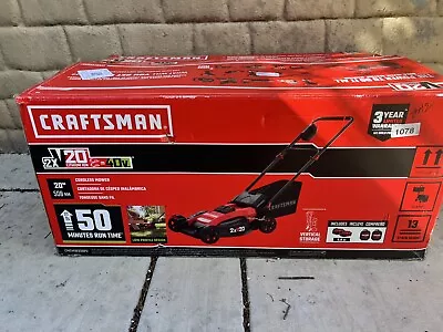 Craftsman CMCMW220P2 Electric Lawn Mower - Red • $200