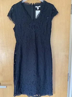 BNWT H&M Black Lace Dress - Small - Beautiful ! • £14.99