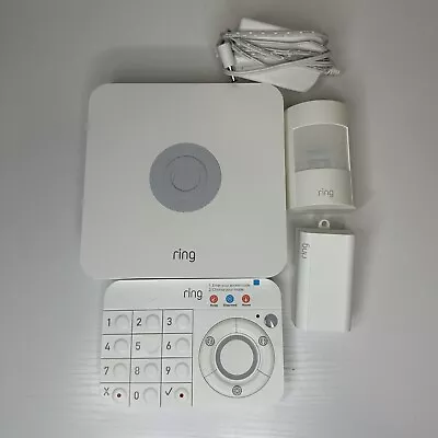 Lot Of Ring Base Station Range Extender Keypad Motion Detector W/Adapter • $117.87