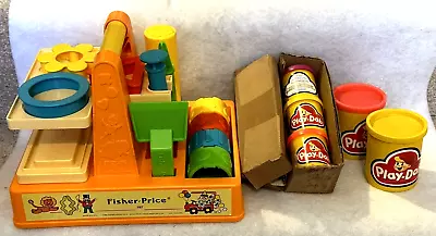 Complete 1982 Fisher Price Creative Clay Tool Set # 787 Toy Playset W Play-Doh • $25