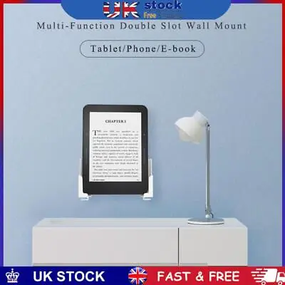 Adjustable Wall Mount Tablet Holder Universal Phone Frame Stand Bracket Kit • £7.39