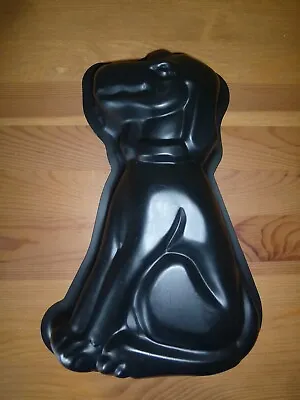 $12.99 • Buy Metalurgica Cak'Art Sitting Dog Cake Pan, Baking Mold ~ Black Lab Like ~ 12 X8 