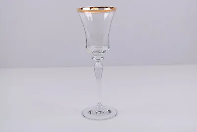 Mikasa Jamestown Clear With Gold Trim 8 3/4  Wine Glass • $12
