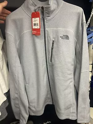 The North Face Mens L Gray Jacket Full Zip NEW NWT • $50