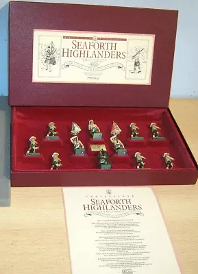 W. Britains SEAFORTH HIGHLANDERS Special Limited Edition Set MIB No.1035 • £34.99